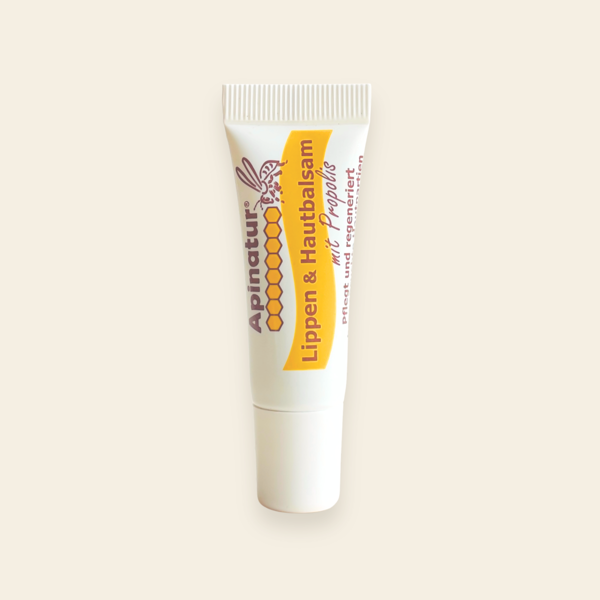 Apinatur® Lippenbalsam mit Propolis für weiche und geschmeidige Lippen - Tube 10ml